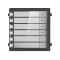 DS-KD-KK / S - Hikvision - Pulsador exterior - En acero inoxidable - Montaje empotrado o mural