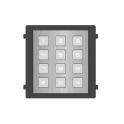 DS-KD-KP/S - Video Intercom - Modulo Tastiera - Keypad a 12 tasti fisici - 8x DIP Switch - Installabile a incasso o a parete