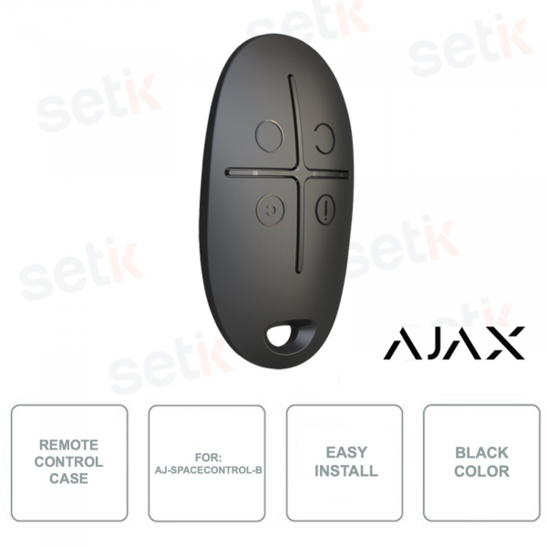 AJ-CASESC-B / 12324- AJAX - Alloggiamento per telecomando modello 38167.04.BL1 - Colore nero