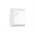 21573 - Replacement bracket for 38190.23.WH1 & 117744.307.WH1 - Made of ABS plastic - White color
