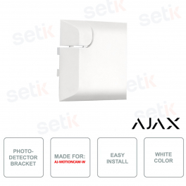 21573 - Staffa di ricambio per 38190.23.WH1 & 117744.307.WH1 - In plastica ABS - Colore bianco
