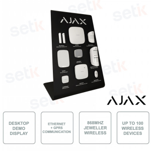 AJ-STOTEM-W - Professional desktop display - For Ajax multi-component alarm kit