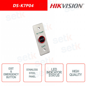 Hikvision exit / emergency button
