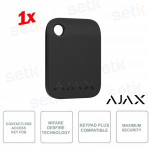 AJ-TAG-B - Ajax - Pack 1 pièce - Porte-clés d'accès sans contact - MIFARE DESFire Technology