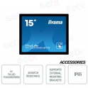 iiyama 15 inch tn led touch screen open frame monitor