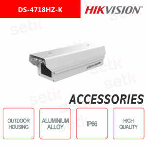 Carcasa Hikvision para videocámaras para uso en exteriores con disipación de calor activa