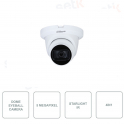 Caméra dôme HDCVI 5 MP Dahua HAC-HDW1500TMQ-ZA-S2 avec objectif varifocal motorisé et vision infrarouge jusqu'à 60 m
