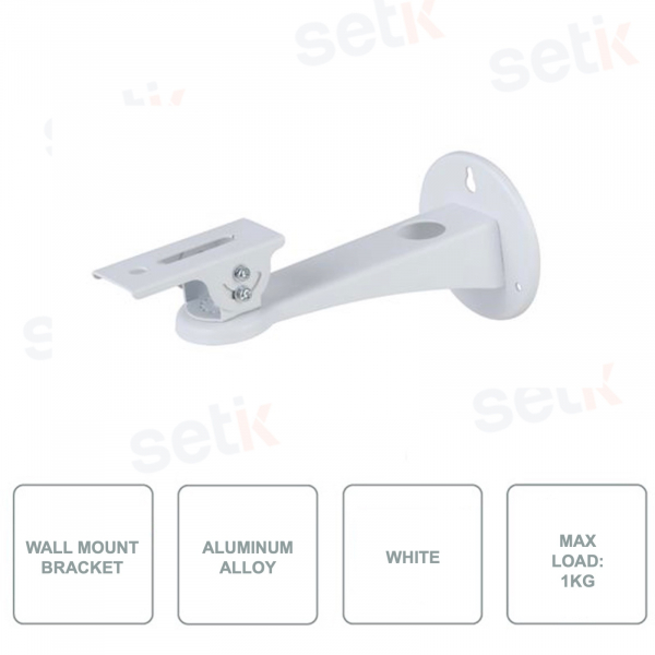 PFB122W - Dahua - Support mural pour caméras de vidéosurveillance - En alliage d'aluminium - Couleur blanche