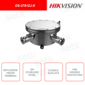 DS-2781ZJ-X - Hikvision - Scatola terminale a prova di esplosione - Acciaio Inossidabile 304 -