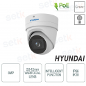 Telecamera Dome IP Onvif PoE da esterno HYUNDAI 8MP funzioni Intelligenti IP66 IK10 2.8mm-12mm Ottica Motorizzata