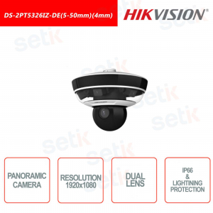 PanuVu Mini Series Hikvision PTZ Camera - 1920x1080 -3ch