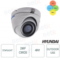 Fixed Dome Starlight 4in1 2MP ir exir 20-30 Meters Cmos 2MP Hyundai