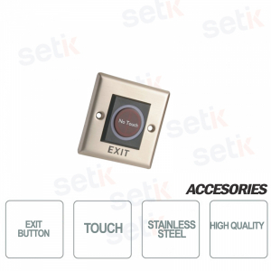 ASF908 Pulsante Uscita in acciaio Inox Touch - Dahua