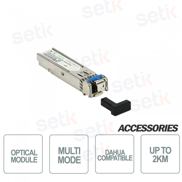 Fibra ottica multi-modale 155Mbps TX/RX850nm/850nm 2000MT LC Dahua