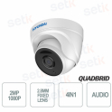 Hyundai 2 MP 4in1 caméra dôme fixe optique D-WDR a
