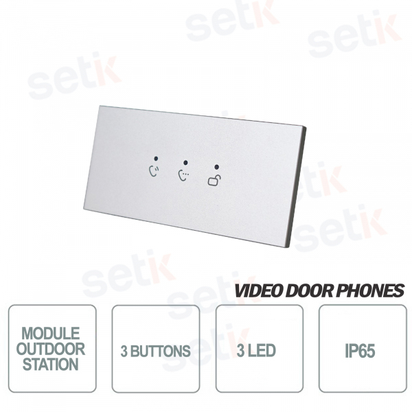 3 LED-Statusanzeige externes Erweiterungsmodul - D