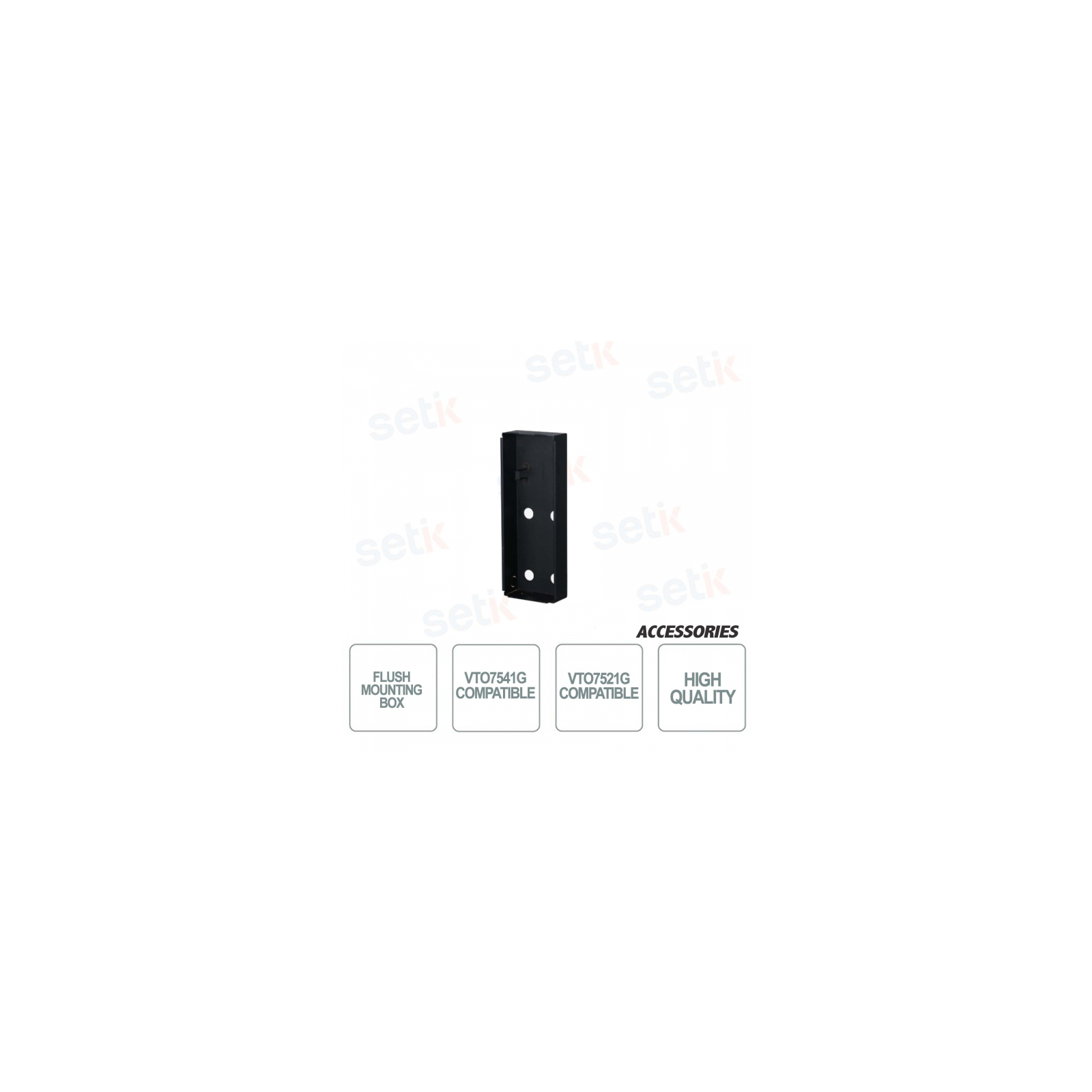 Vtm121 VTM121 - Dahua - Boîte d'encastrement pour VTO7541G / VTO7521G - Setik.biz