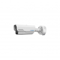 HYU-555 - Cámara Bala Térmica + PoE Visible - Lente Visible de 6mm - IR 30m - Audio - Alarma - Exterior