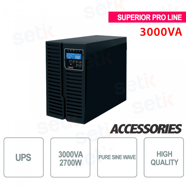 Uninterruptible power supply UPS 3000VA 2700W Superior Pro