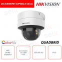 DS-2CE59DF8T-AVPZE (2.8-12 mm) - HIKVISION - Cámara domo PoC - Serie Color Vu - Lente 2.8-12 mm - WDR 130dB