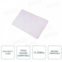 Tarjeta RFID de 13.56MHz para lectores de proximidad - Setik