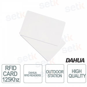 Tarjetas RFID de 125Khz para puestos externos - D