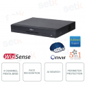 XVR5104HE-I3 - XVR ONVIF® Dahua  - 4 canali - FIno a 5M-N/1080p - 5in1 - H.265+ con AI Coding
