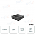 nvr mobile ip 4 canali poe 4mp gps 3g/4g wifi dahua