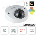 Versión de cámara para exteriores S2 HD 2MP Dahua 3.6mm 4 en 1 Micrófono Starlight IK10 WDR
