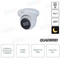 Dahua - Cámara ocular de 2MP - HDCVI - 4 en 1 - Lente de 3,6 mm - Smart IR 60m - Micrófono