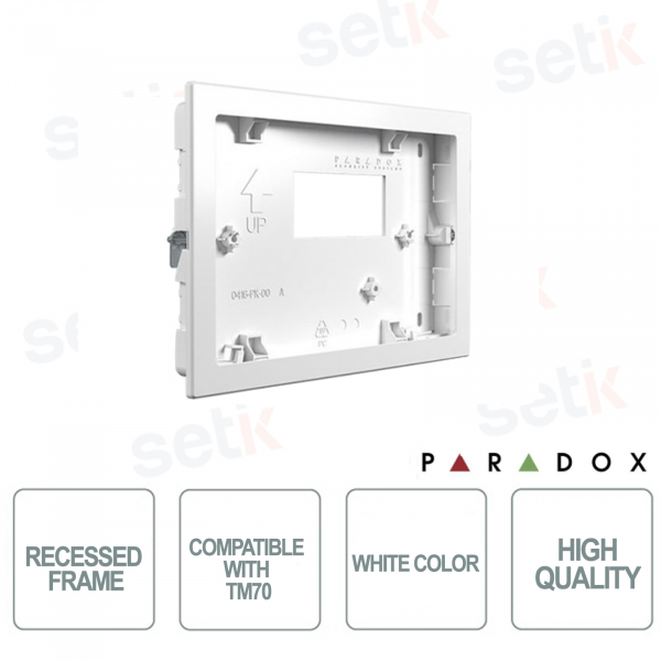 Marco empotrado Paradox - para teclado TM70W