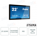 IIYAMA - Monitor With 10-point 22-inch touchscreen - IPS LED - FULL HD