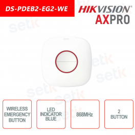 Drahtlose Hikvision AXPro Notruftaste