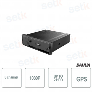 Xvr mobile 5in1 8 canali hdcvi/ahd/tvi/cvbs + 4 ip Dahua