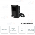 Vandal-proof lighthouse - 12 high-power IR LED lighting - 50m range - 60 degree opening