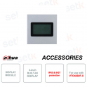 Display module - For VTO4202F-X video intercom system - 3-inch display