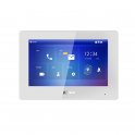 Moniteur intérieur IP PoE ONVIF® - 2 fils - écran tactile capacitif TFT 7 pouces