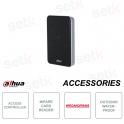 Lecteur de carte Mifare étanche - IP66 - RS-485 - Wiegand - Watchdog