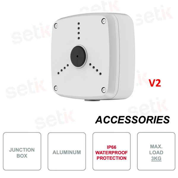 Boîte de jonction en aluminium - Etanche - Protection IP66 - Version V2
