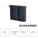 Protector de lluvia - Color negro - De aluminio - Protección solar