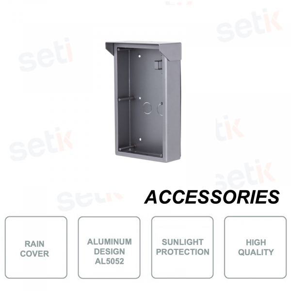 Housse de protection contre la pluie - Argent - En aluminium AL 5052