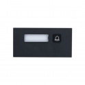 Módulo externo con 1 pulsador de llamada - Para sistema modular Dahua VTO4202FB-X