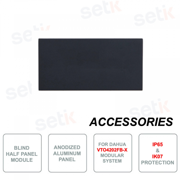 Módulo ciego para estación exterior modular para VTO4202FB-X