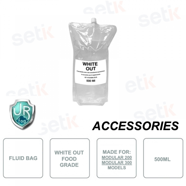 FFLXRC2/3FG - Bolsa de recarga para sistemas de niebla - 500ml - Para uso en la industria alimentaria