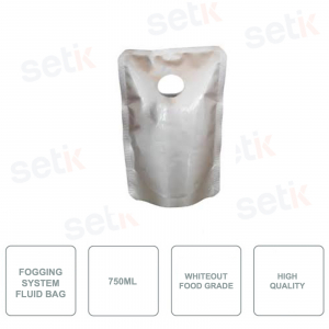 Bolsa de recarga - Para sistemas de niebla - 750ml - Apto para uso en la industria alimentaria