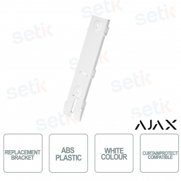 Staffa di ricambio in plastica ABS bianca per MotionProtect Curtain 38195.36.WH1 - Ajax