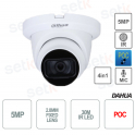 Dahua - 5MP Starlight Eyeball Camera - 4in1- PoC - 2.8mm Lens - Smart IR 30m - Microphone