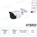 Telecamera Bullet Termica Ibrida Serie Eureka 4MP intelligenza Artificiale Onvif PoE Dahua