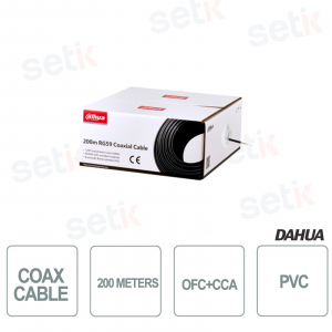 Pelote de Câble 200 Mètres - RG59 - Dahua