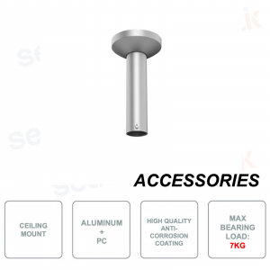 Ceiling support - In aluminum and PC - Anti-corrosion treatment -